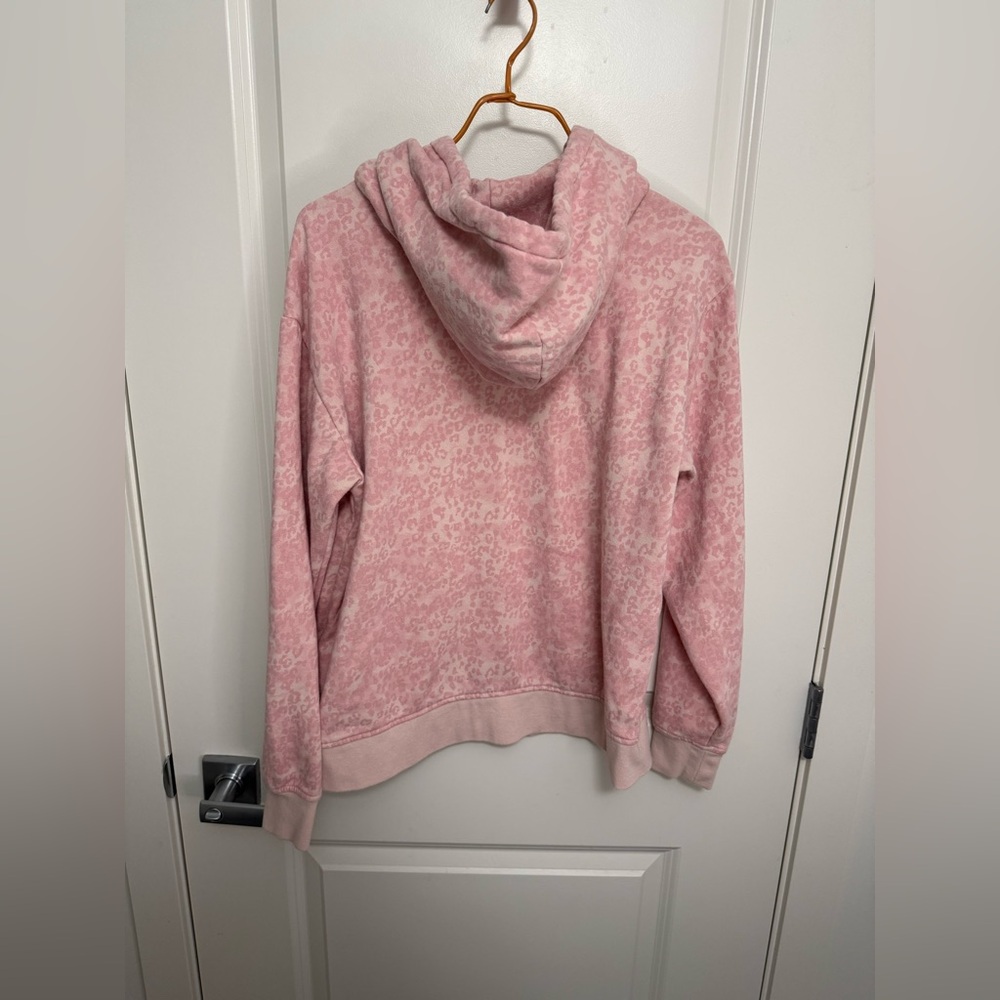 Vans Women's Pink Leopard Print Hoodie in size S - Picture 9 of 9